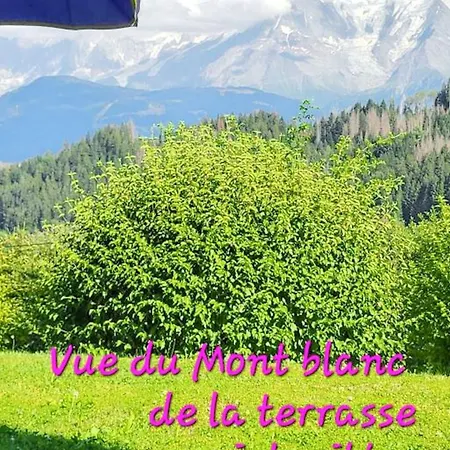 Avec Vue Sur Le Mont Blanc - 22 M² - Lejlighed Cordon