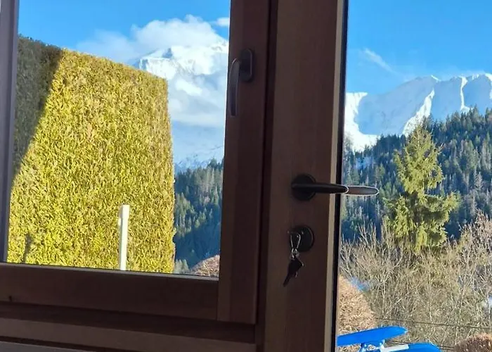 Avec Vue Sur Le Mont Blanc - 22 M² - Apartmán